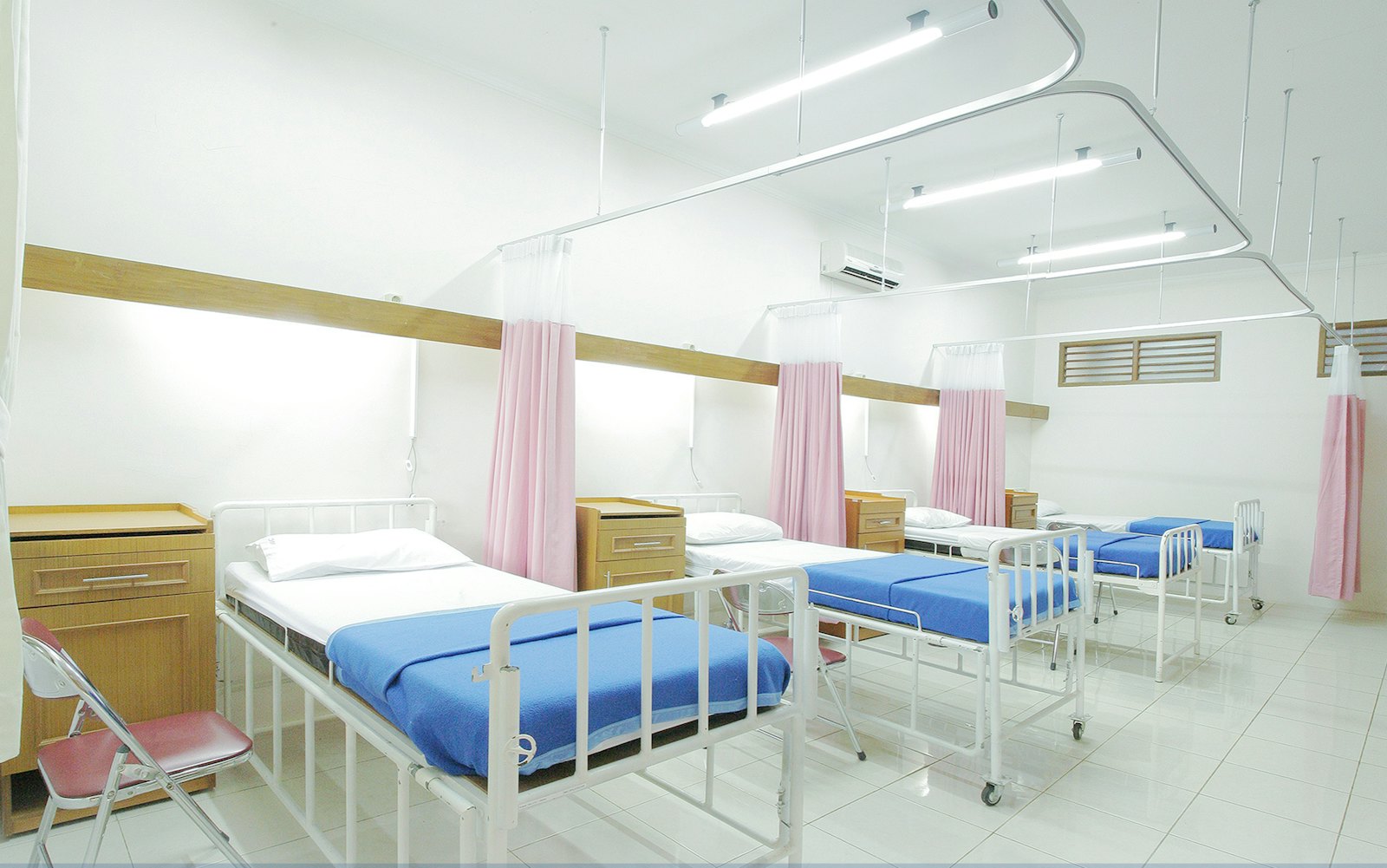 Healthcare professional reviewing patient data